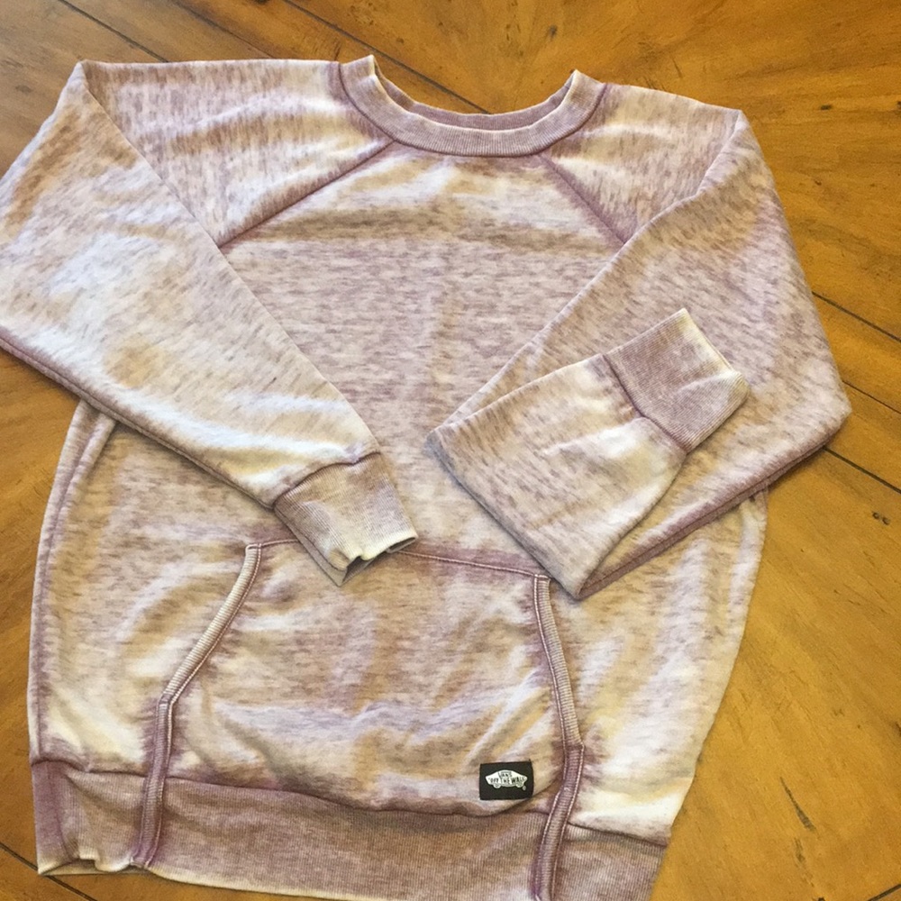 VANS Medium lavender sweatshirt with pockets